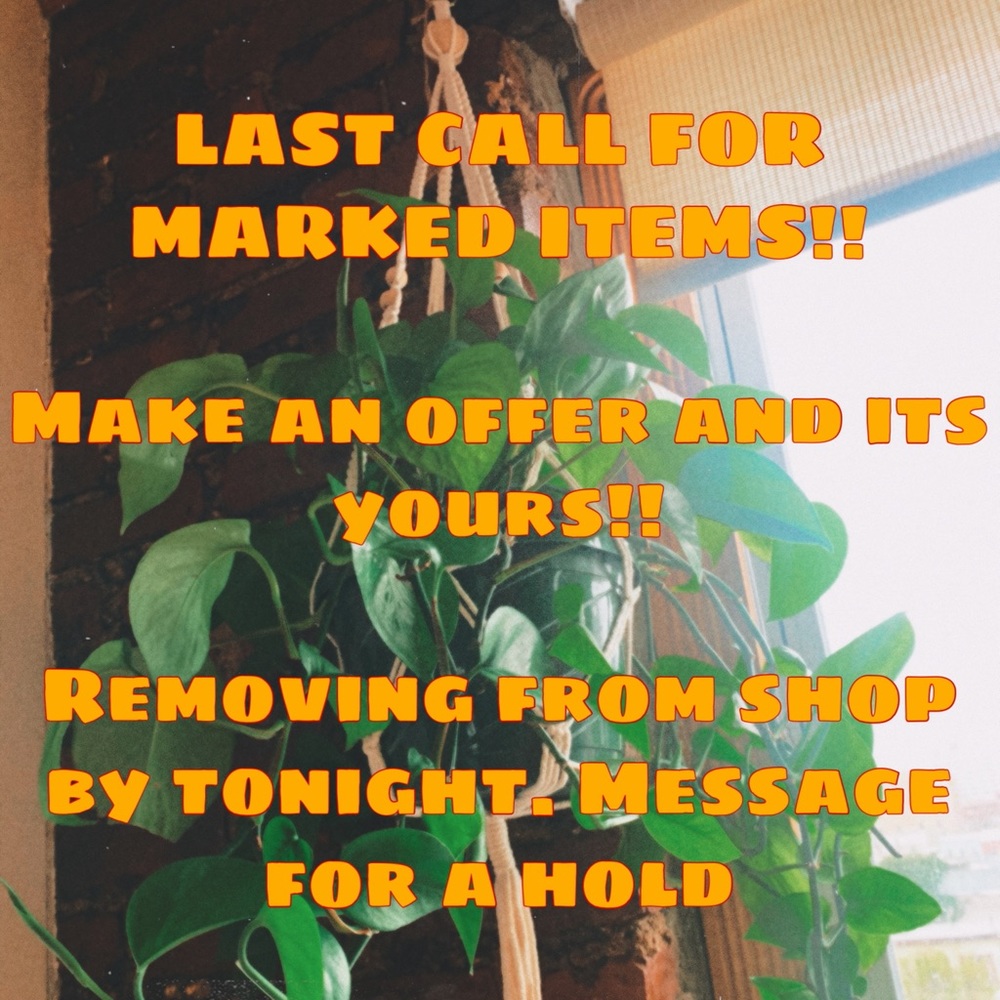 SALE LAST CALL